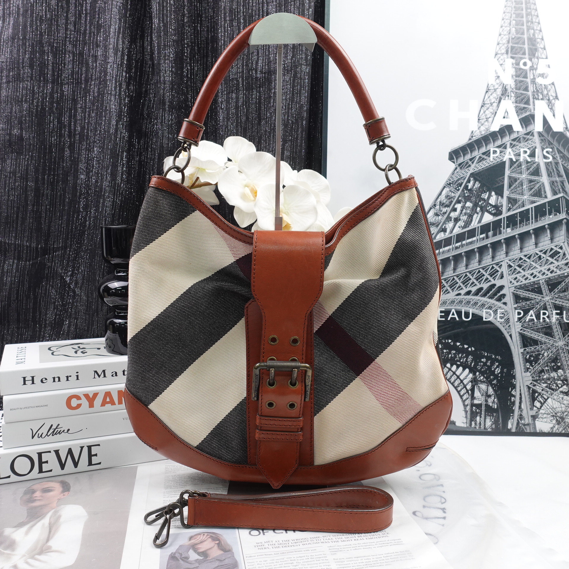 95新 BURBERRY/博柏利 单肩包/T10221858