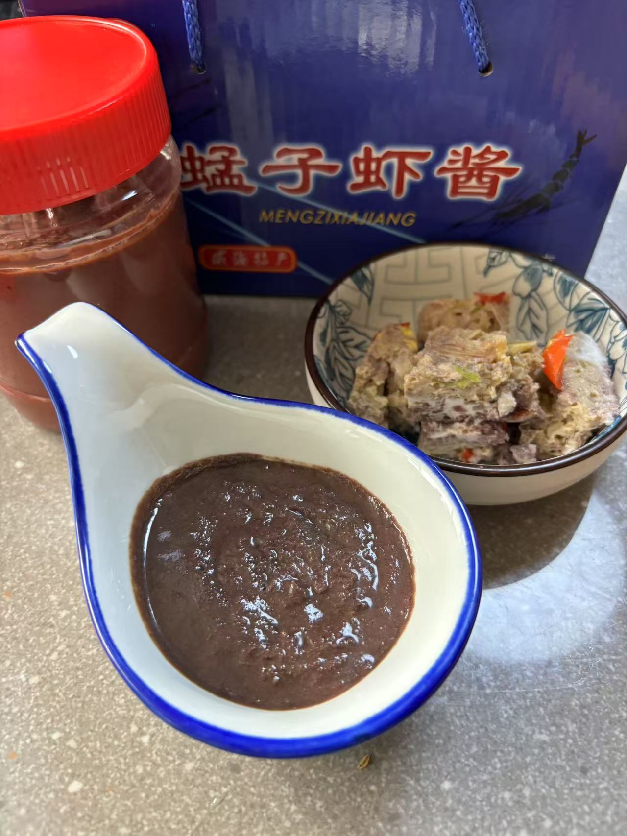 达人专享 威海特产蜢子虾酱