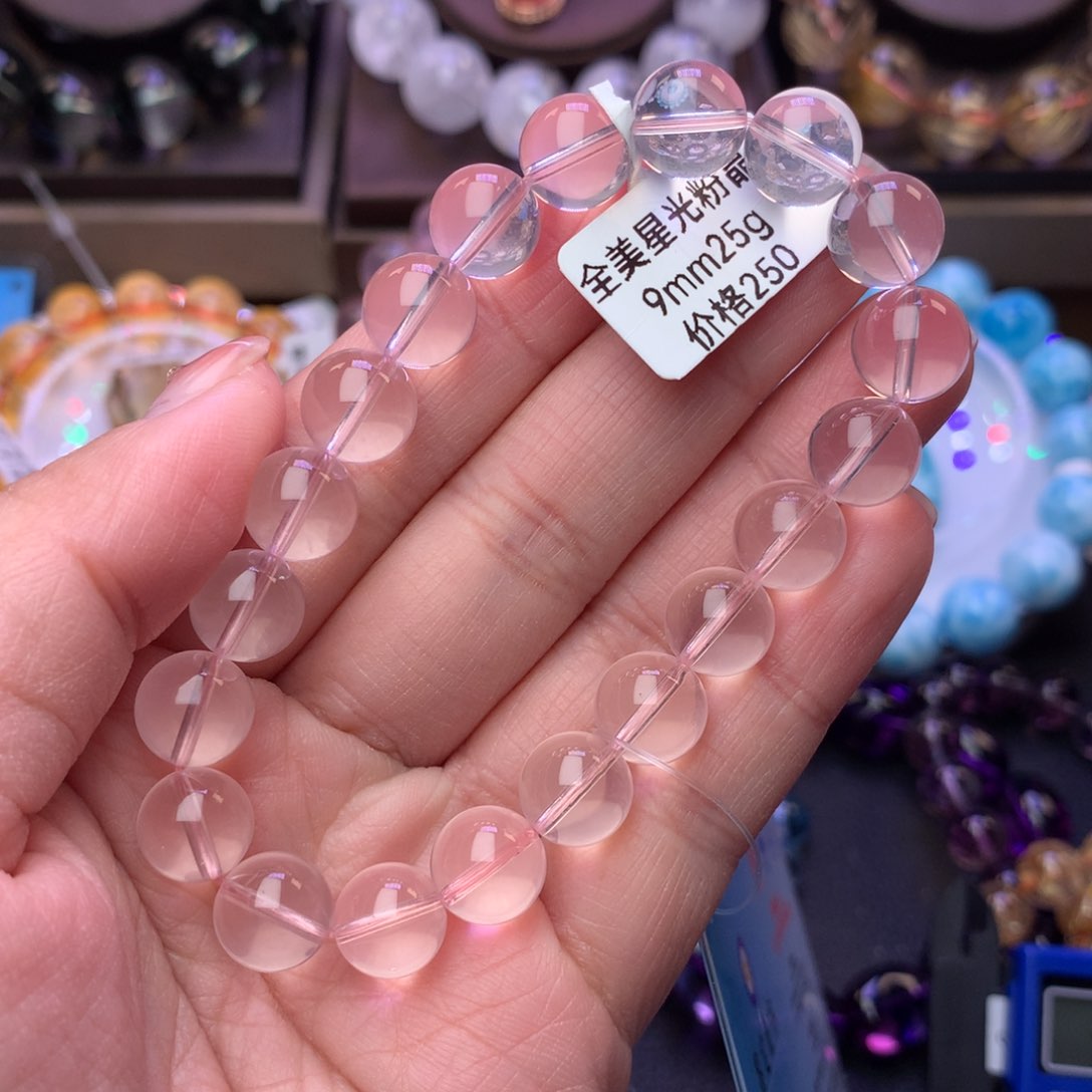 水晶手链未镶嵌封*^手链