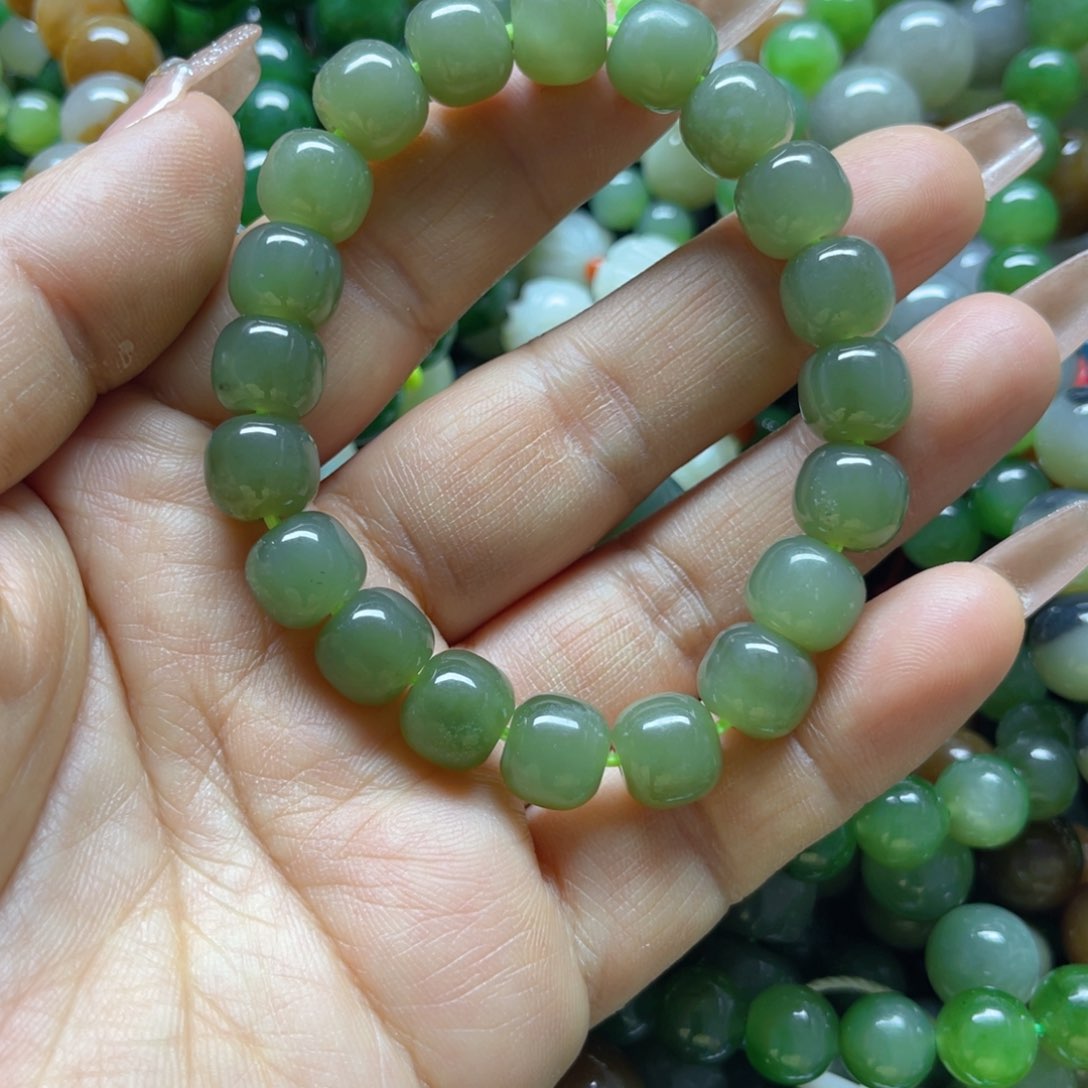 和田玉手链未镶嵌