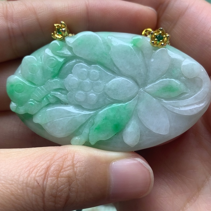颈饰未镶嵌翡翠翡翠