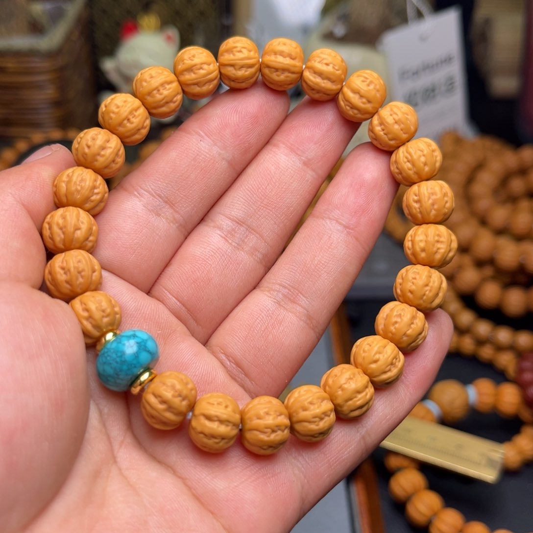 猴头核桃手串911八棱