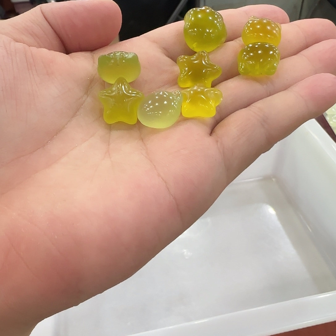 蛇纹石玉合金颈饰