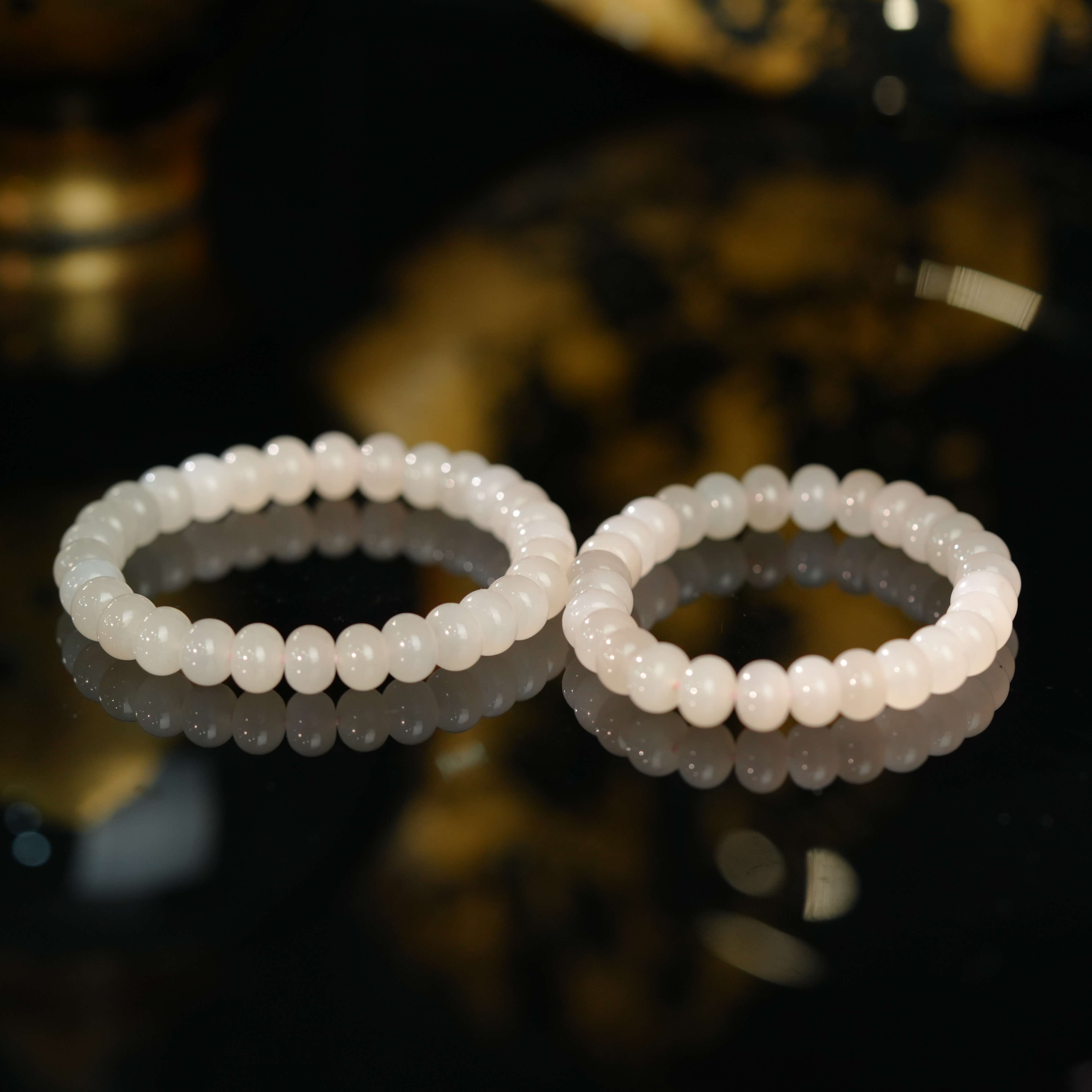 【初见珠宝】和田玉手串6-1C364X28【多样性发一件】