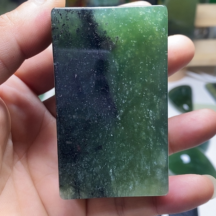 未镶嵌岫玉手把件