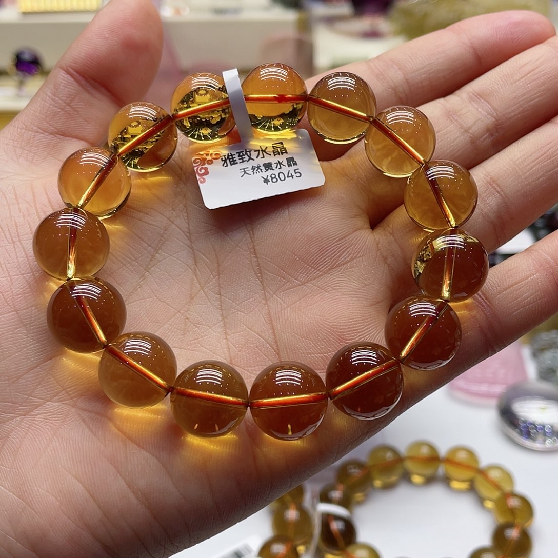 发晶手链未镶嵌水晶