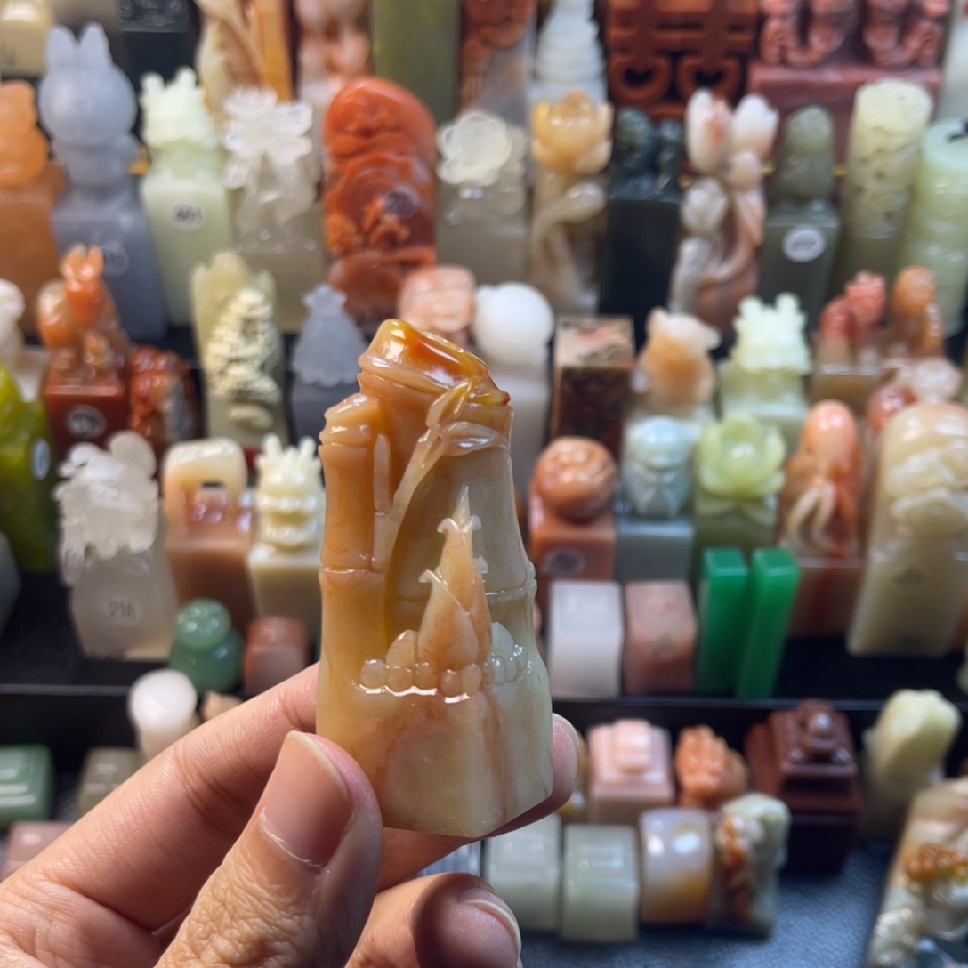 手工制作刻字石料