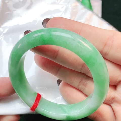 未镶嵌手镯翡翠正圈2246