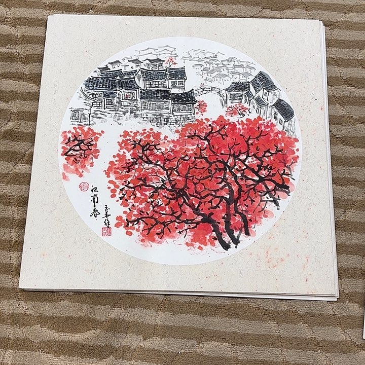 国画花鸟等多种鸟类和动物50.50