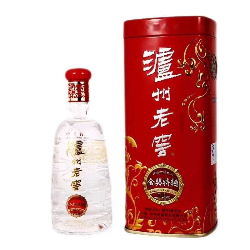 泸州老窖2012年金奖特曲铁盒装50度500ml