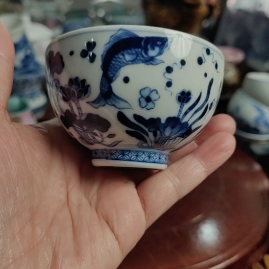手工制作手工制作手绘青花