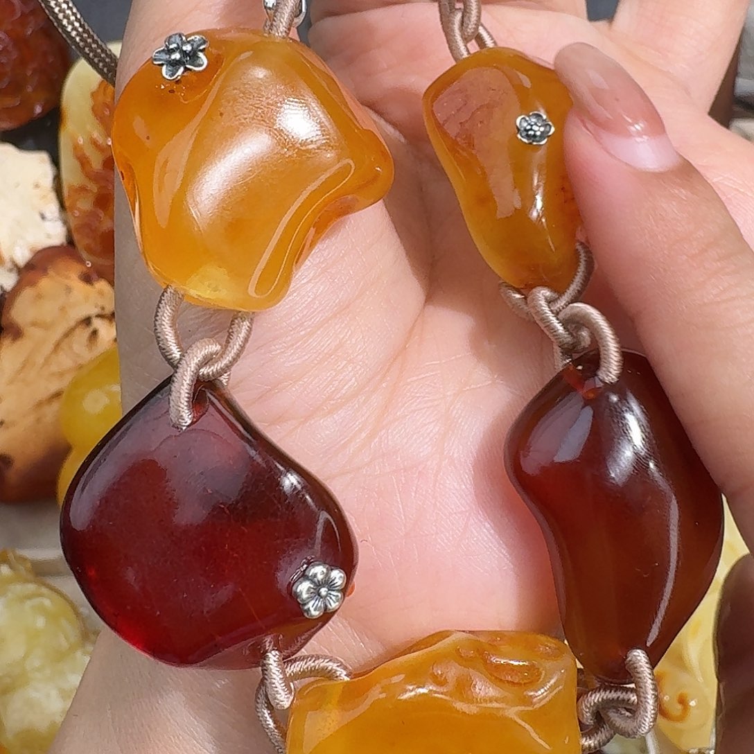 琥珀未镶嵌裸石我