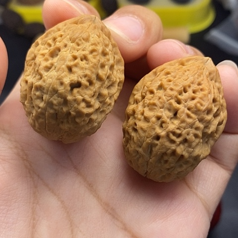 文玩核桃把件34尺铁罗汉