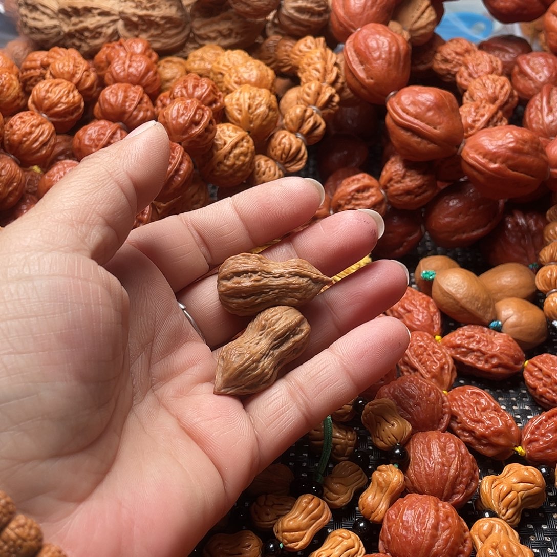 福***顺手串文玩核桃花生