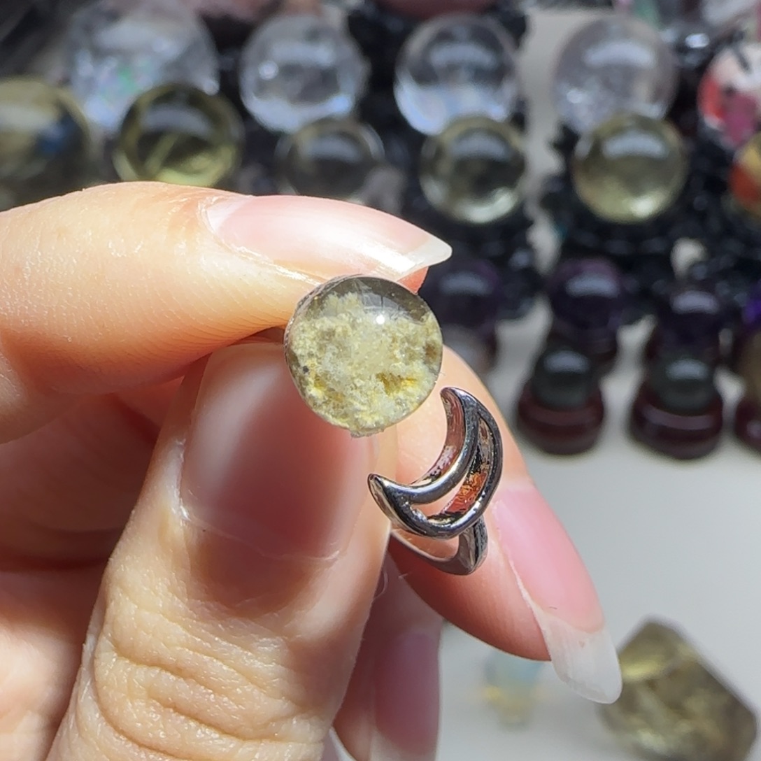 人***意未镶嵌水晶摆件b923