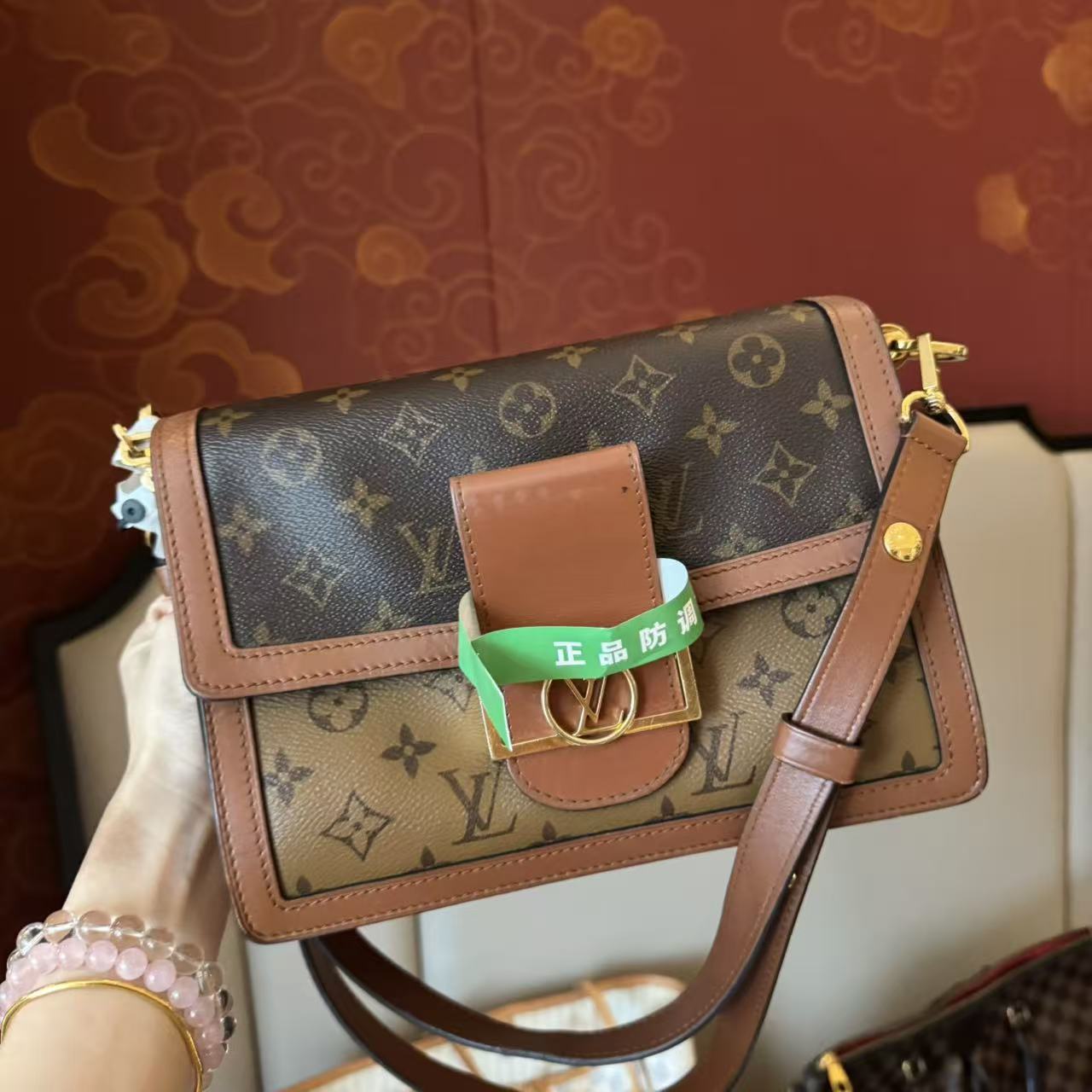 95新 LouisVuitton/路易威登 lv达芙妮/二奢包包