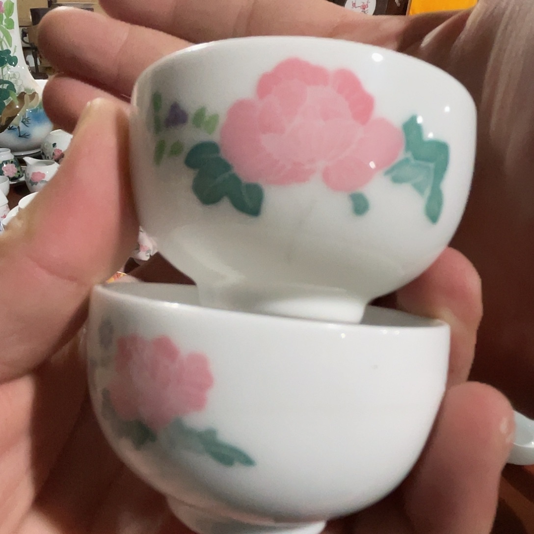醴陵老厂瓷微瑕慎拍
