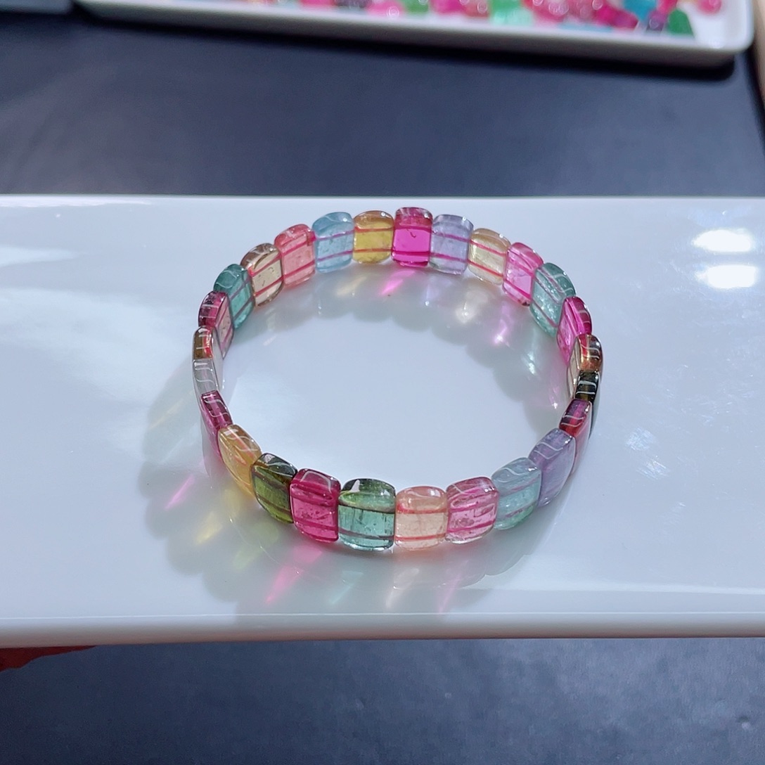 碧玺手链未镶嵌碧玺手链