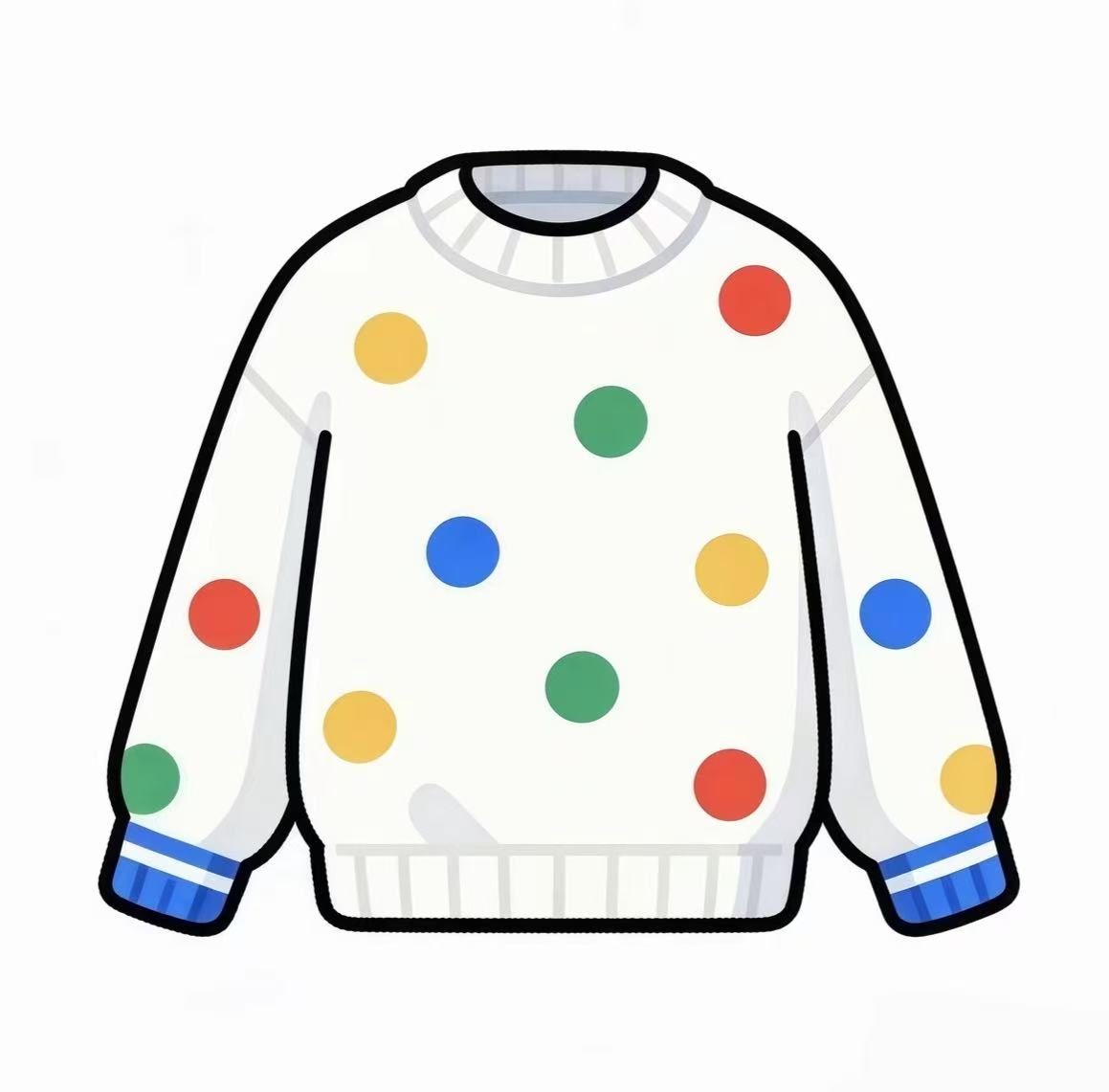 YUNAQIU-高奢冬季新款圆领提花针织衫显瘦时尚百搭-5172