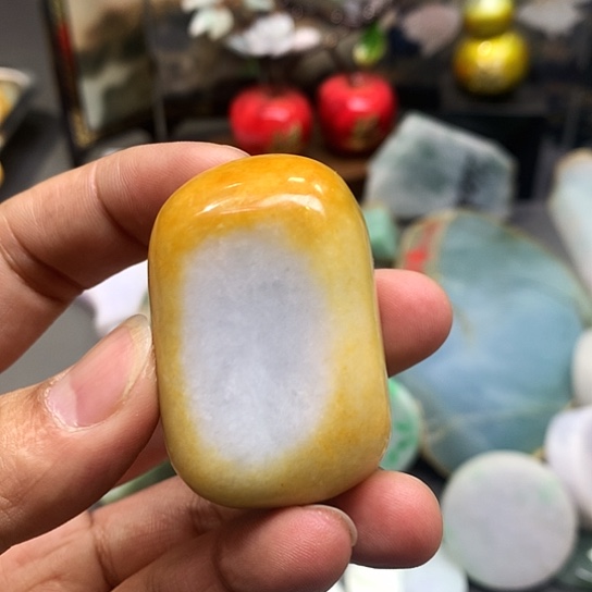 翡翠耳饰未镶嵌妙*