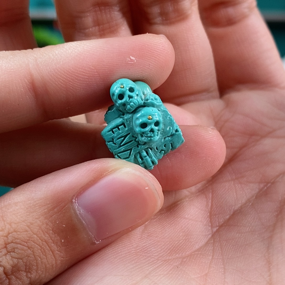 绿松石珠宝奇石未镶嵌