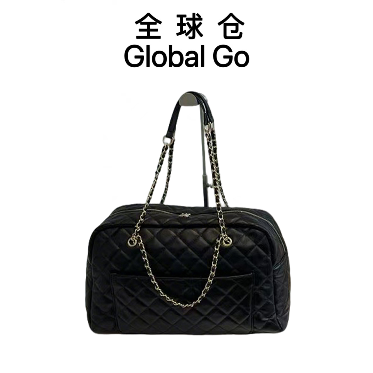 【全球仓Global Go】传递品质生活的信仰车缝线8016黑米