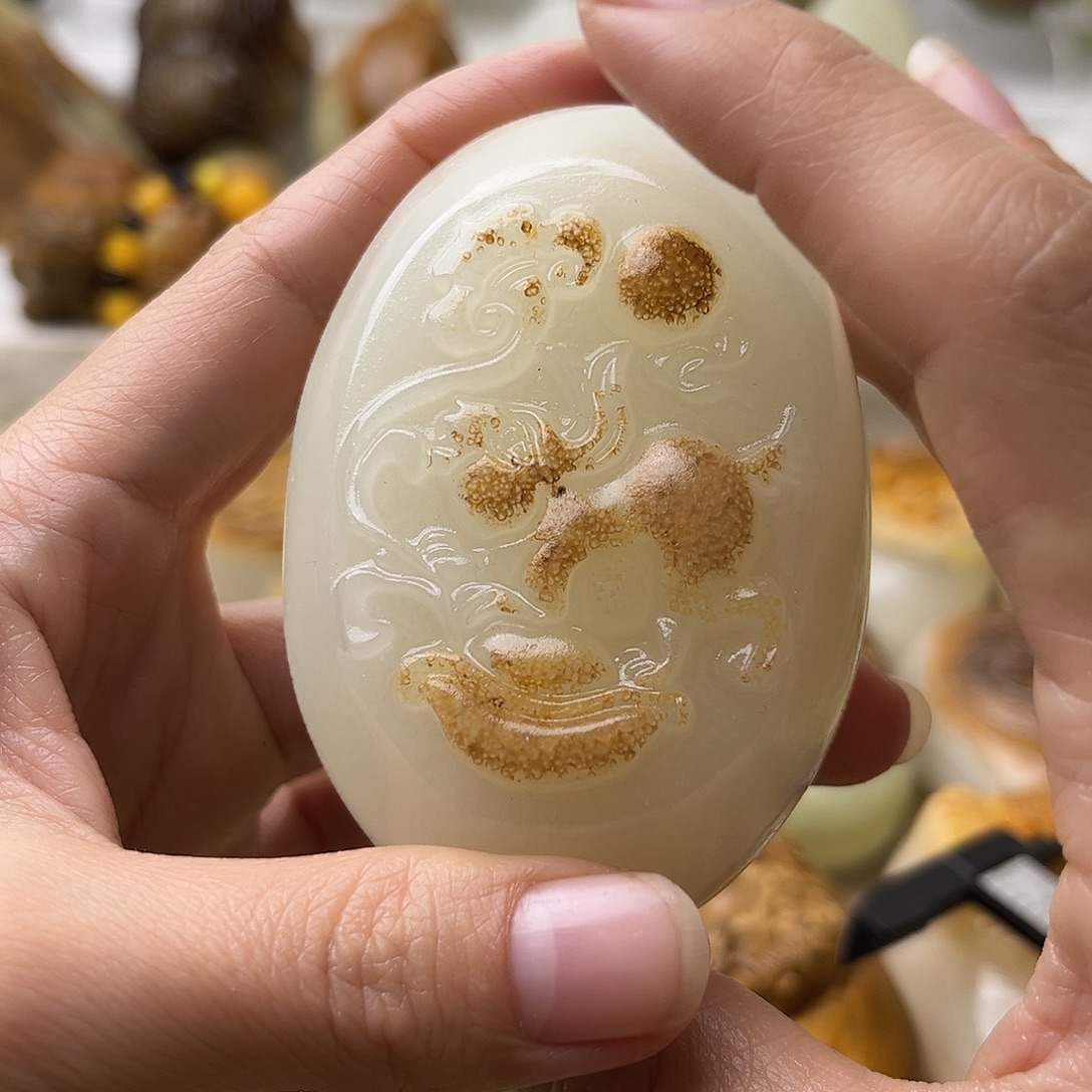 石材古青石不退换兔