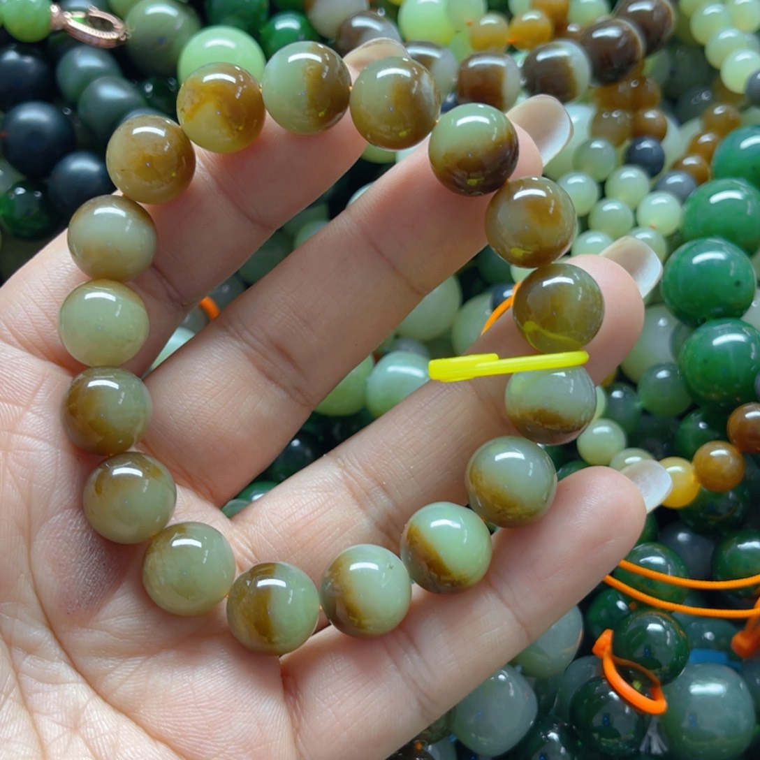 和田玉手链未镶嵌