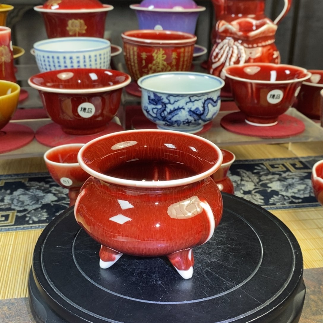 【闪购商品】景德镇名陶坊原矿郎红