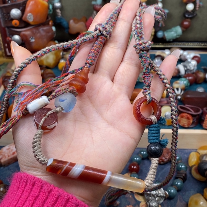 【闪购商品】玛瑙/玉髓颈饰未镶嵌