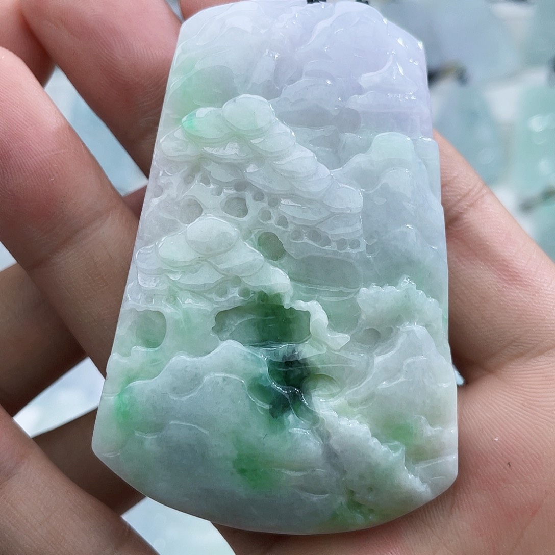 颈饰未镶嵌翡翠翡翠