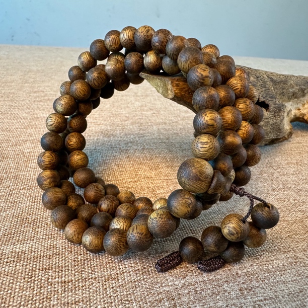 沉香卡0.9B36圆珠多圈奇楠沉香多样性发一