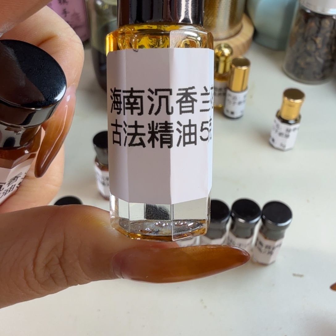 沉香精油沉香海南沉香兰花结古法5克