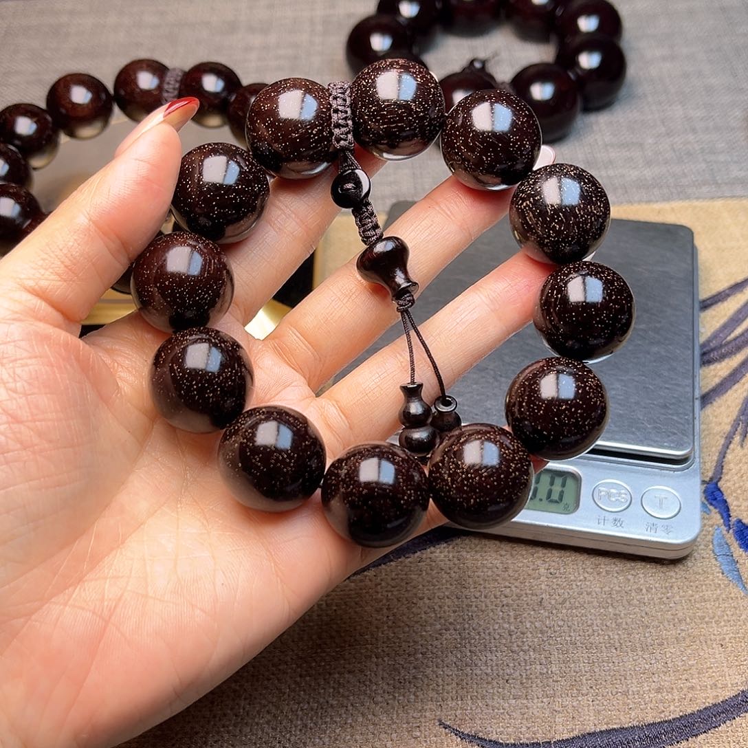 檀香紫檀（小叶紫檀）2.0 12颗爆星