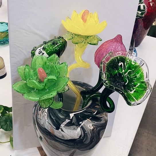 琉璃夜光花高45厘米