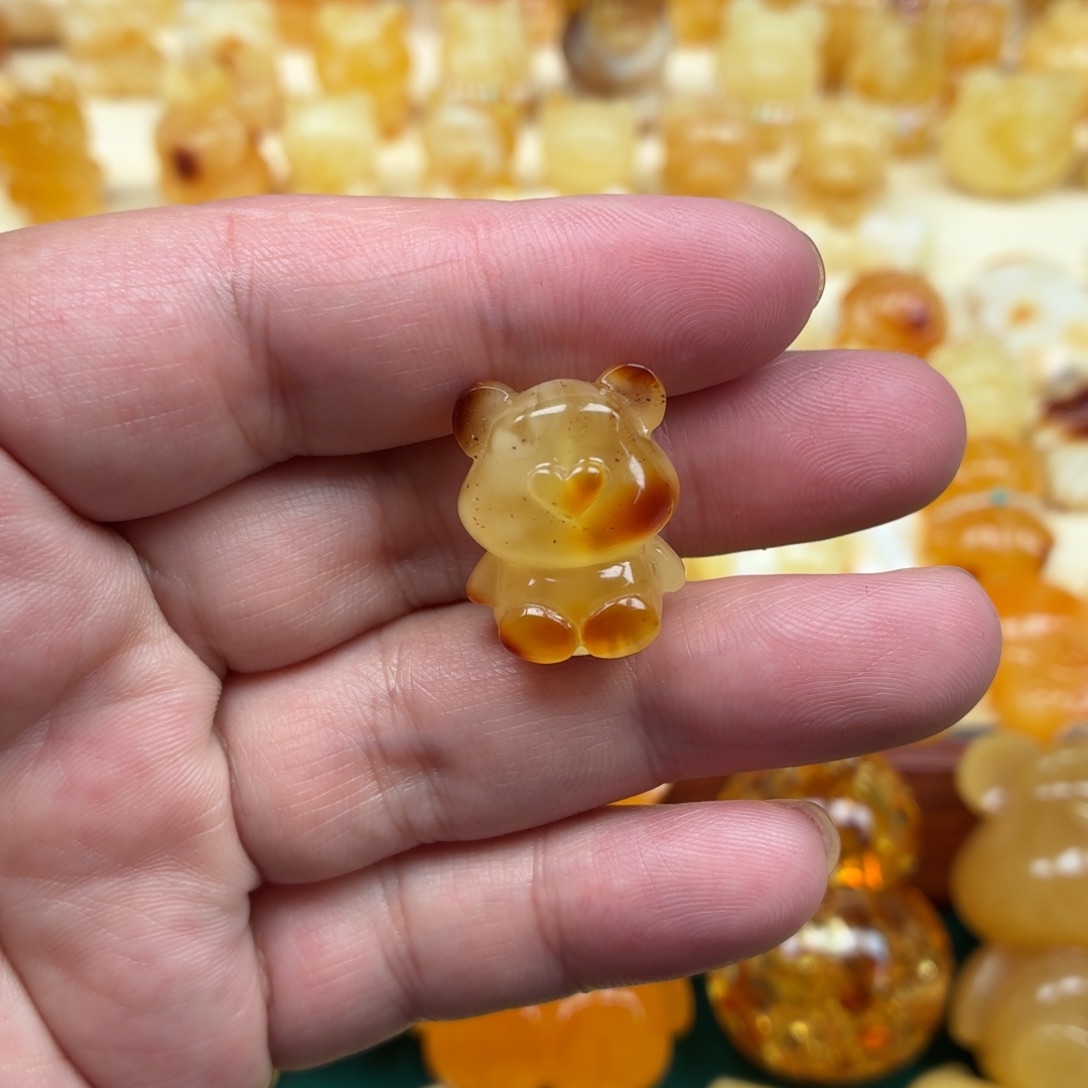 琥珀未镶嵌裸石蜜蜡