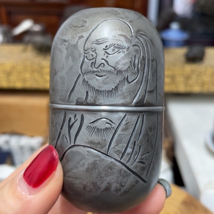 锡中古工艺品摆件