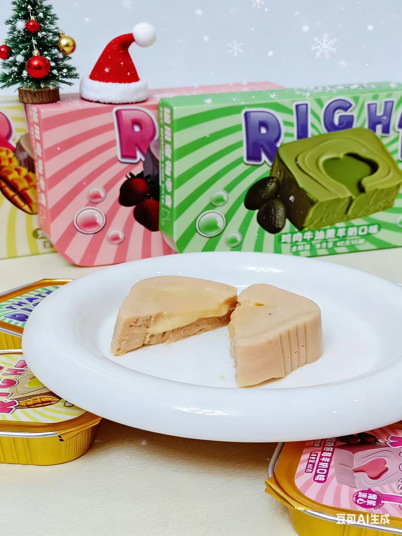 圣诞节专属咪咔宠物手作DIY宠物零食自选套餐（8包）