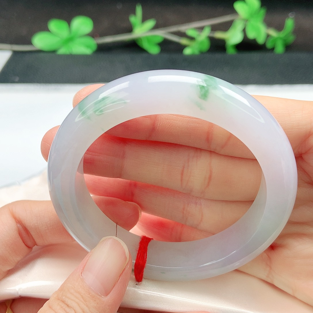 未镶嵌手镯翡翠54圈