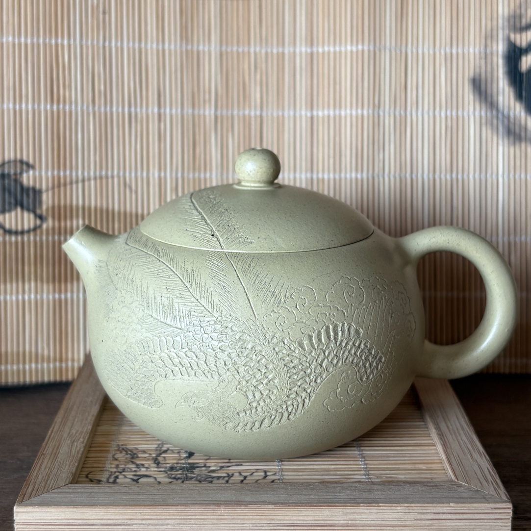 西施壶养过的介意勿拍180cc原矿本山绿半手工制作泡茶壶茶具泥壶