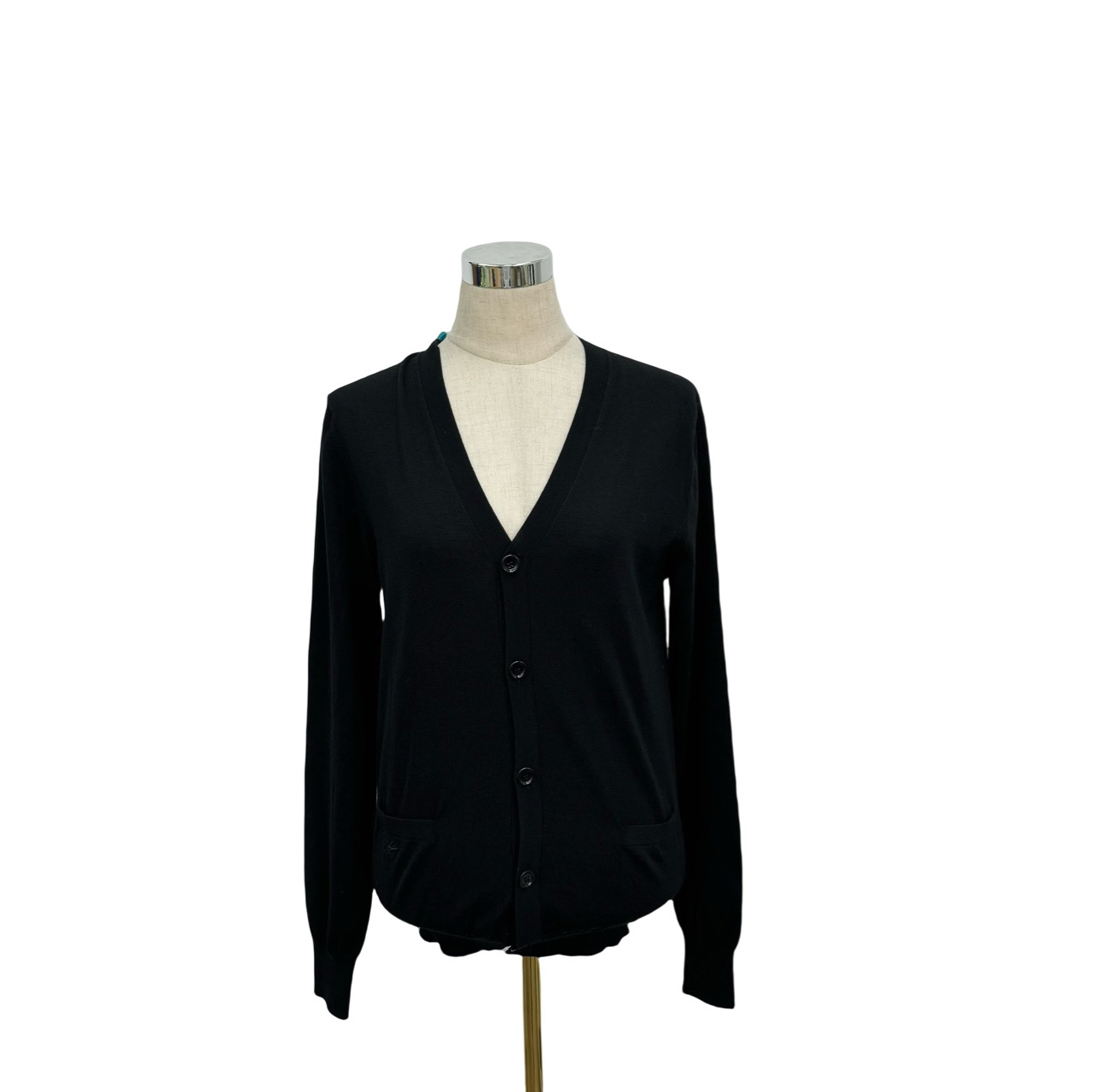 95新 DIOR/迪奥 (ll)Dior 迪奥 黑色小蜜蜂刺绣开衫 S码/95新