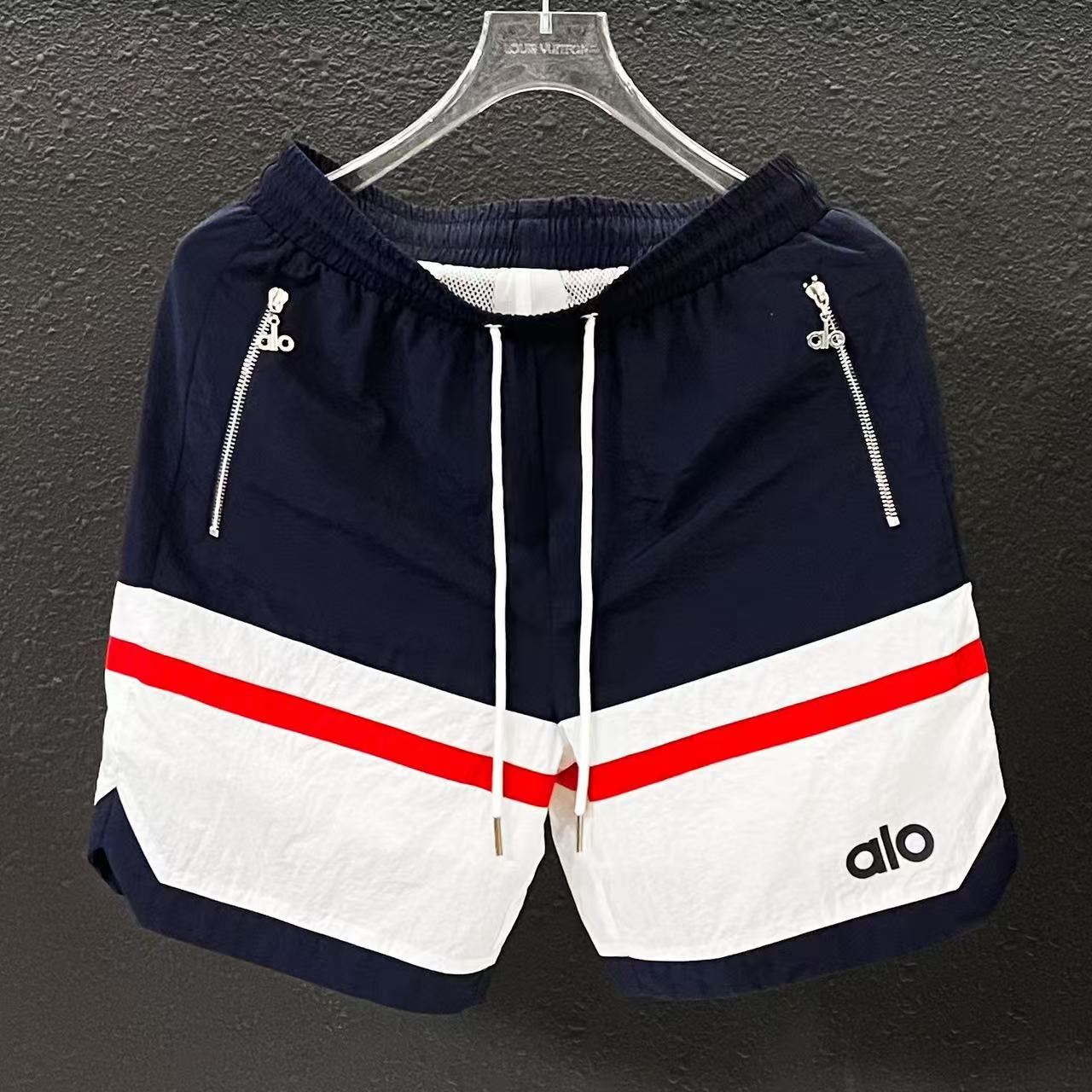 简约潮流休闲短裤夏季男女同款速干轻奢百搭五分裤k6068