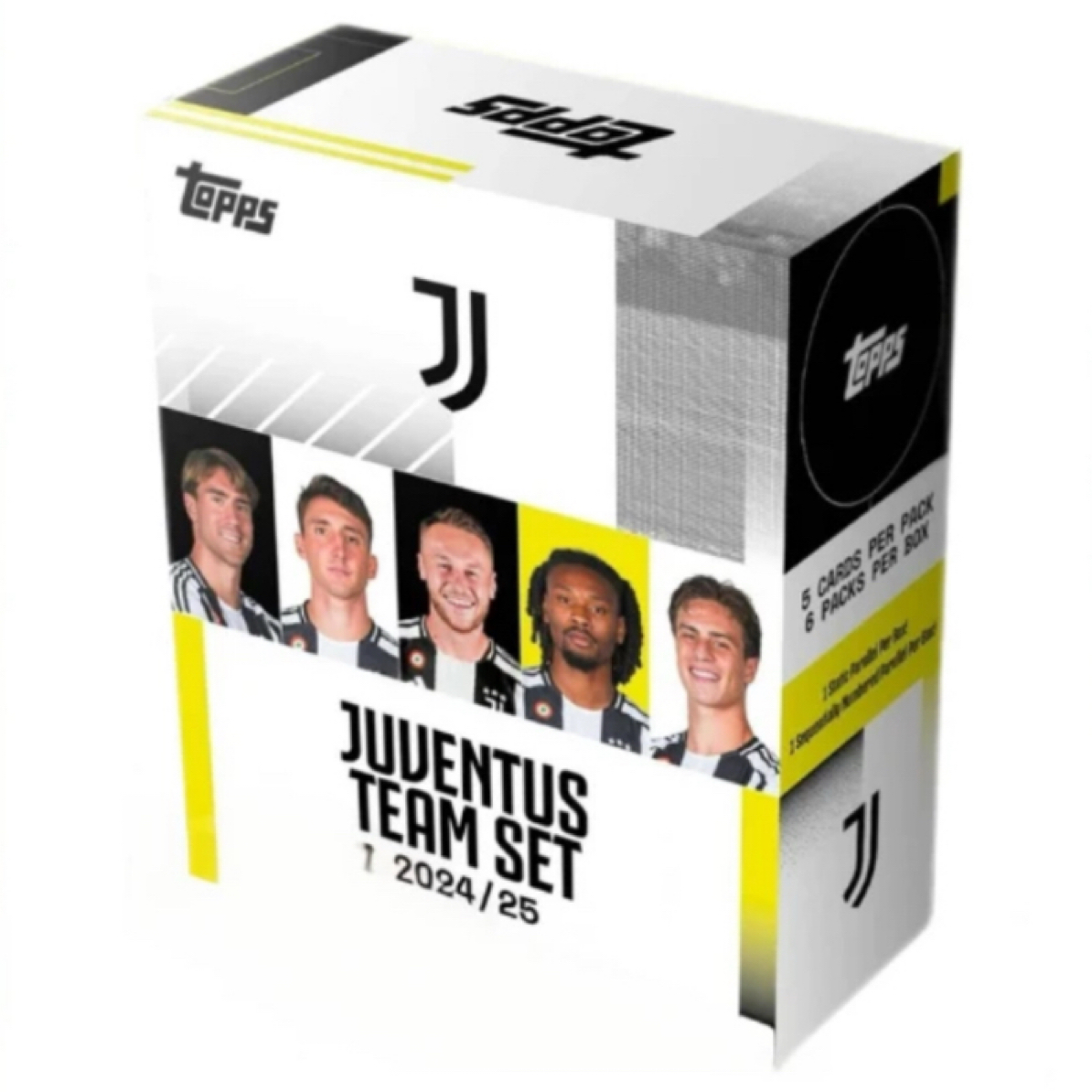 Topps【卡牌盲盒】24-25 尤文图斯 Team Set 队盒【在线拆盒】拆封
