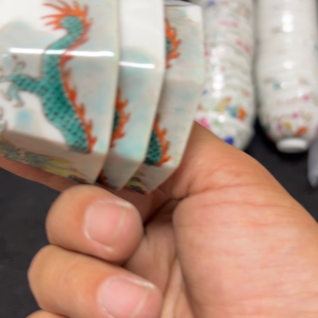 德***瓷片瓷器摆件、茶室雅器