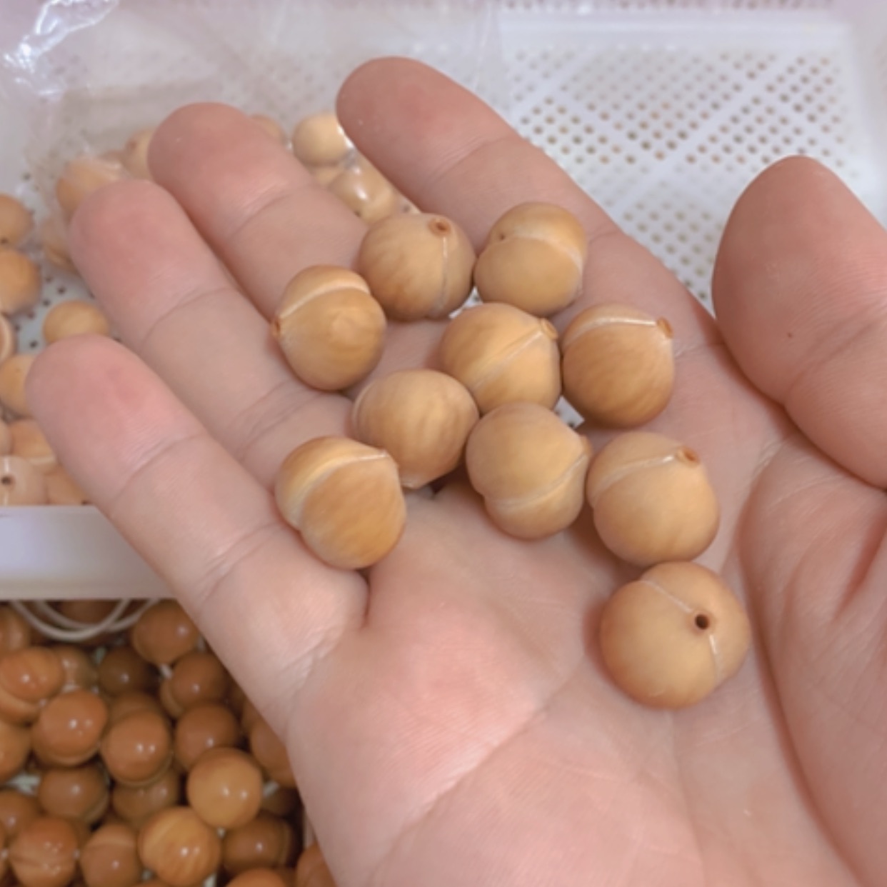 【闪购商品】手串猴头核桃17➕原色屁桃