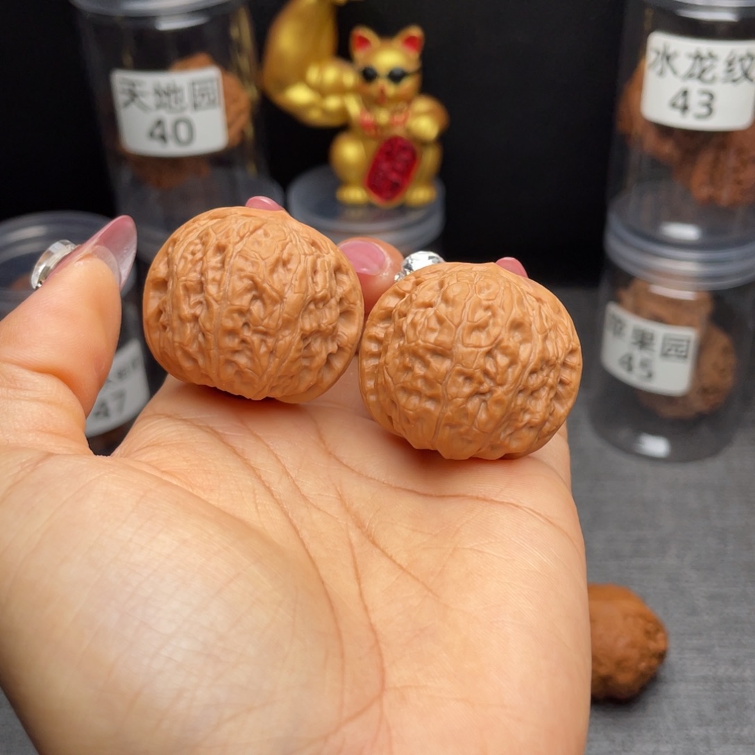 文玩核桃把件乾隆磨