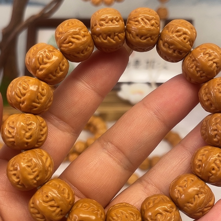 猴头核桃手串猴头