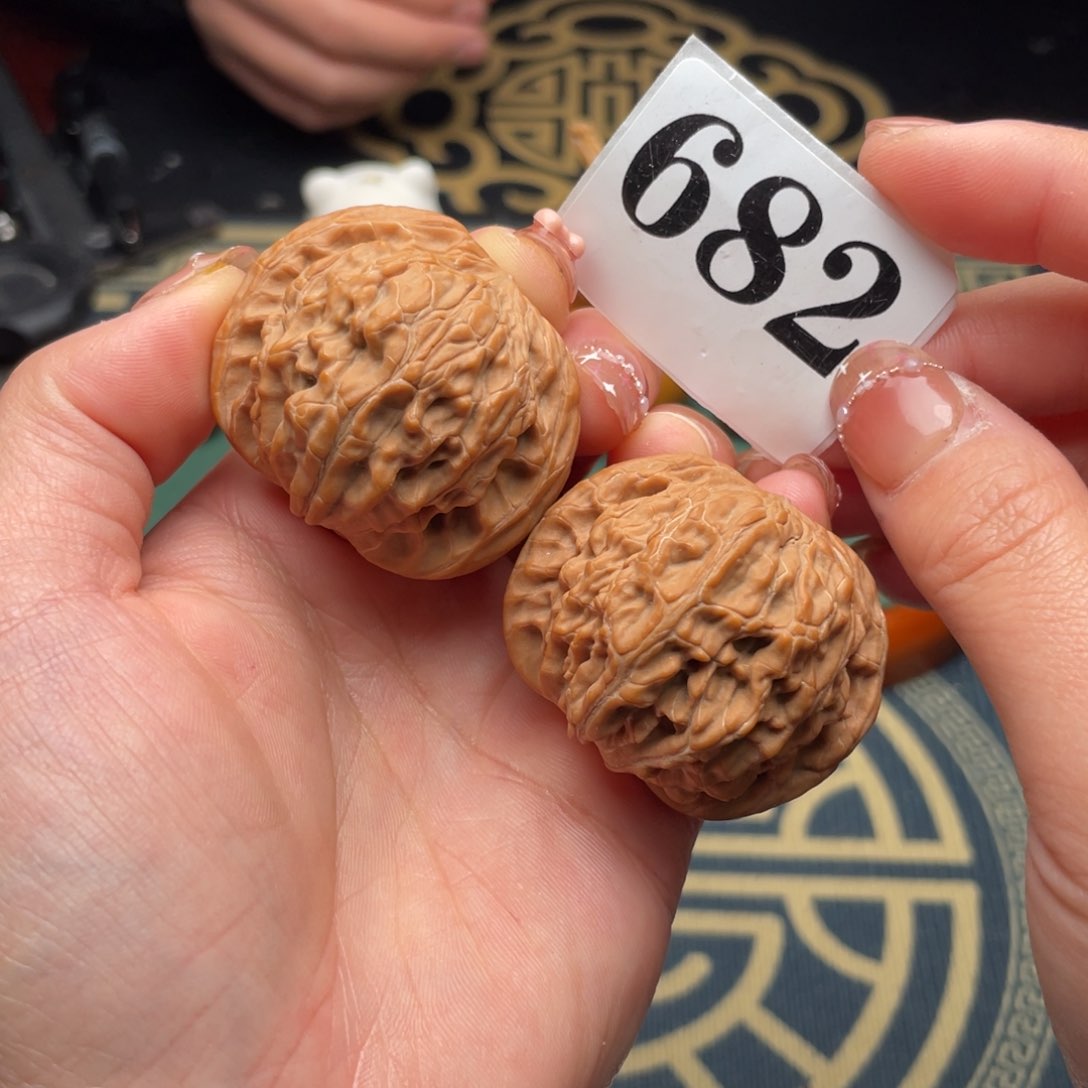 桃核把件42全品磨盘682号