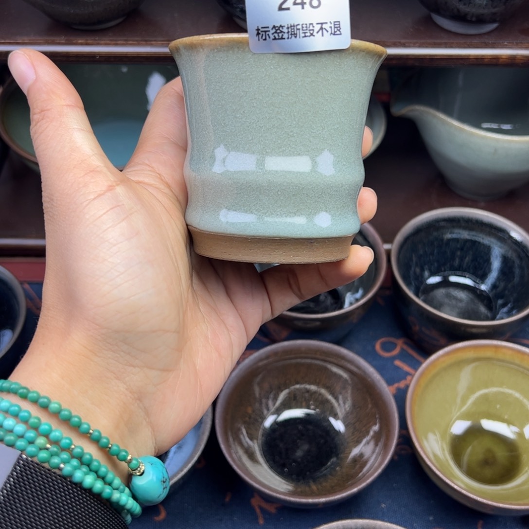 顾佳敏全手工柴烧建盏248