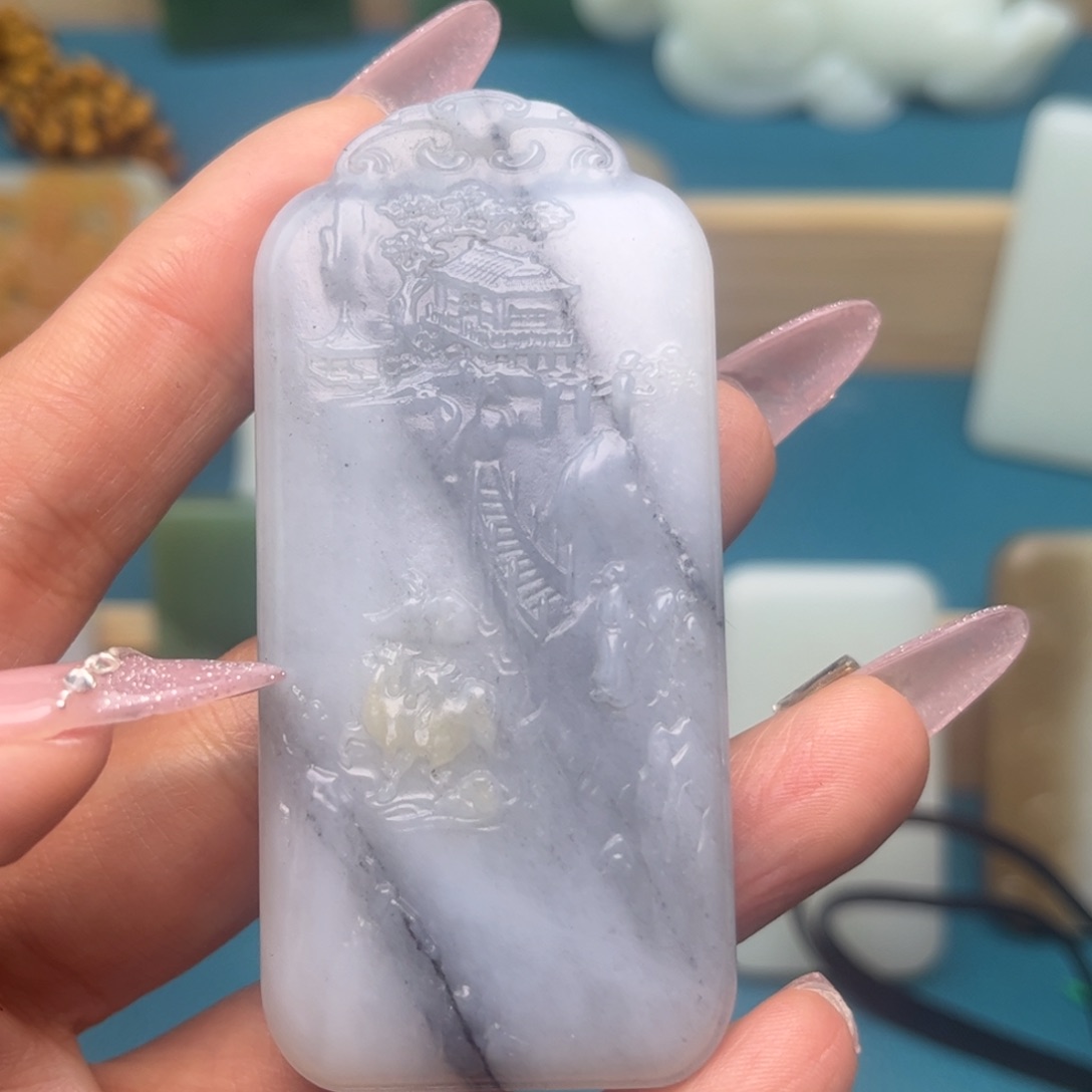 和田玉挂件未镶嵌